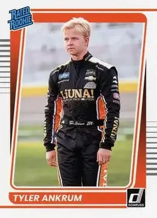 2022 Donruss #28 - Tyler Ankrum - GMS Racing