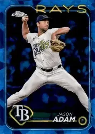 2024 Topps Chrome Update Sapphire Edition #USCS102 - Jason Adam - Tampa Bay Rays
