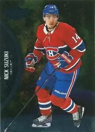 2021-22 SkyBox Metal Universe #12 - Nick Suzuki - Montreal Canadiens