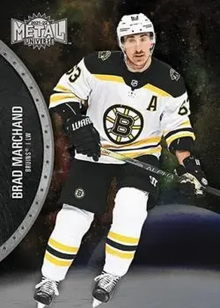 2021-22 SkyBox Metal Universe #15 - Brad Marchand - Boston Bruins