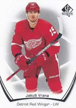 2021-22 SP Authentic #13 - Jakub Vrana - Detroit Red Wings