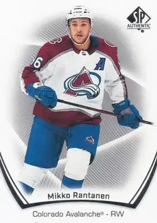 2021-22 SP Authentic #16 - Mikko Rantanen - Colorado Avalanche