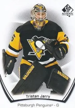 2021-22 SP Authentic #19 - Tristan Jarry - Pittsburgh Penguins