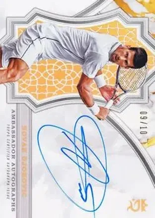 2024 Topps Royalty Collection - Ambassador Autographs Gold #AA-ND - Novak Djokovic