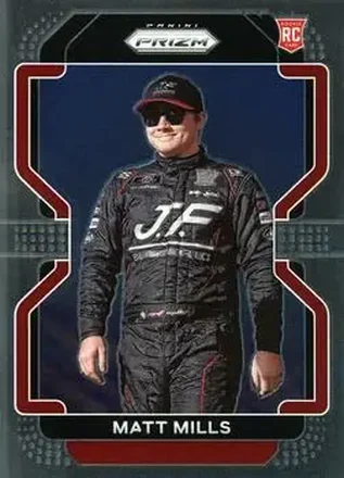 2022 Panini Prizm #23 - Matt Mills - B.J. McLeod Motorsports