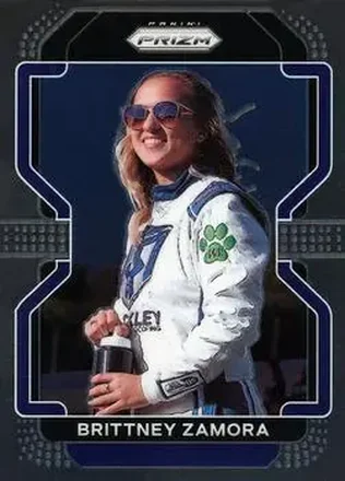 2022 Panini Prizm #27 - Brittney Zamora - Rackley W.A.R.