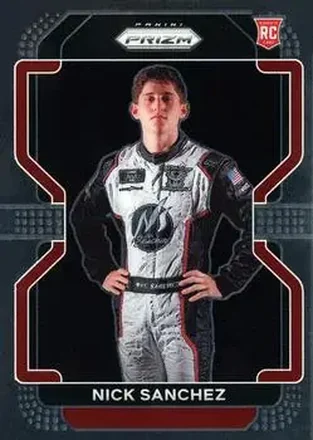 2022 Panini Prizm #30 - Nick Sanchez - B.J. McLeod Motorsports