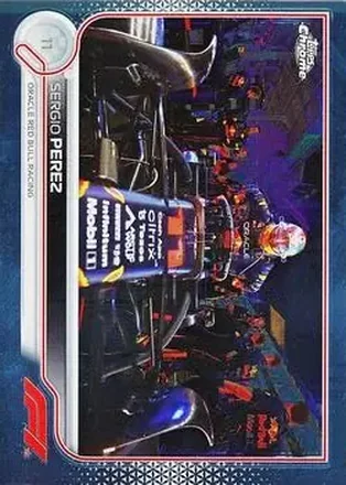 2022 Topps Chrome Formula 1 #23 - Sergio Perez - Oracle Red Bull Racing