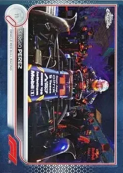 2022 Topps Chrome Formula 1 feature card