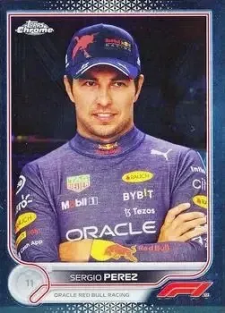 2022 Topps Chrome Formula 1 feature card