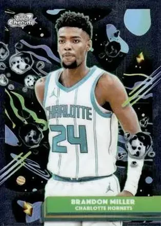 2025-26 Topps Chrome Cosmic #72 - Brandon Miller - Charlotte Hornets