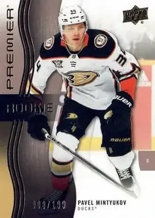 2023-24 Upper Deck Premier - Bronze #141 - Pavel Mintyukov - Anaheim Ducks