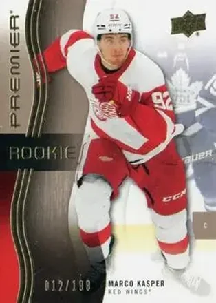 2023-24 Upper Deck Premier - Bronze #145 - Marco Kasper - Detroit Red Wings