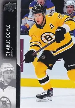 2021-22 Upper Deck #14 - Charlie Coyle - Boston Bruins
