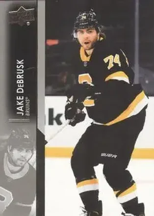 2021-22 Upper Deck #15 - Jake DeBrusk - Boston Bruins