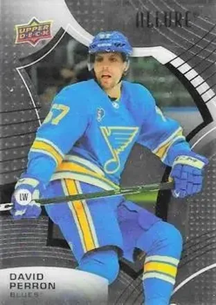 2021-22 Upper Deck Allure #17 - David Perron - St. Louis Blues