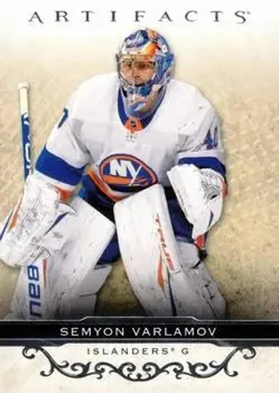 2021-22 Upper Deck Artifacts #13 - Semyon Varlamov - New York Islanders