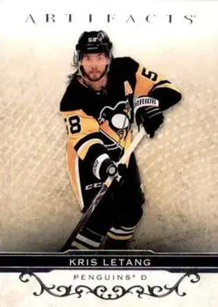 2021-22 Upper Deck Artifacts #19 - Kris Letang - Pittsburgh Penguins