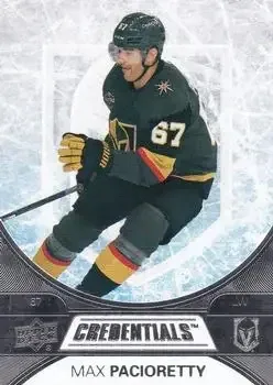 2021-22 Upper Deck Credentials feature card