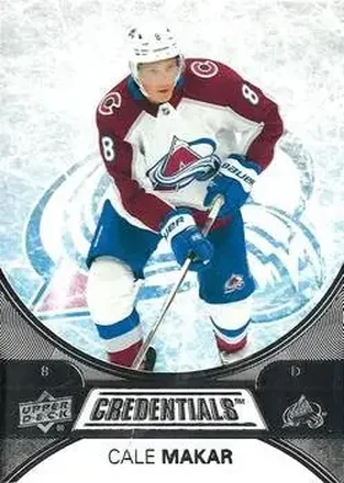 2021-22 Upper Deck Credentials #13 - Cale Makar - Colorado Avalanche