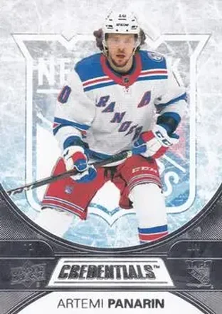 2021-22 Upper Deck Credentials #15 - Artemi Panarin - New York Rangers