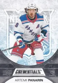 2021-22 Upper Deck Credentials feature card