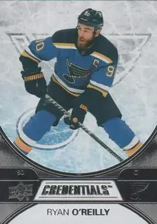 2021-22 Upper Deck Credentials #17 - Ryan O'Reilly - St. Louis Blues