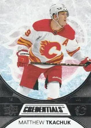 2021-22 Upper Deck Credentials #19 - Matthew Tkachuk - Calgary Flames