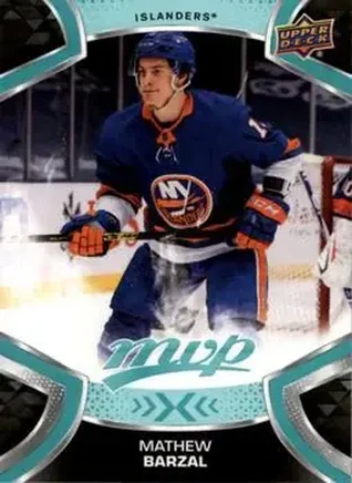 2021-22 Upper Deck MVP #13 - Mathew Barzal - New York Islanders