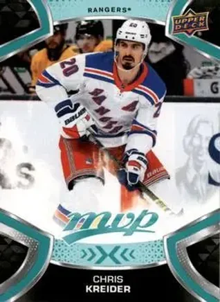 2021-22 Upper Deck MVP #20 - Chris Kreider - New York Rangers