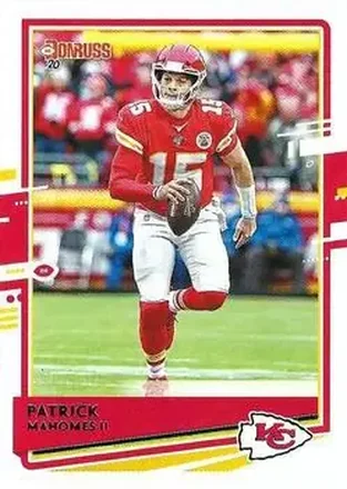 2020 Donruss #1b - Patrick Mahomes II - Kansas City Chiefs