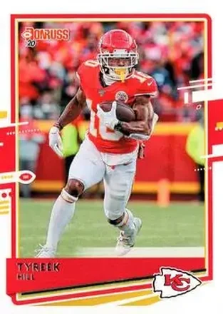 2020 Donruss #2 - Tyreek Hill - Kansas City Chiefs