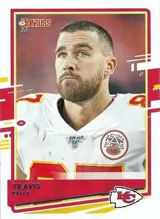 2020 Donruss #3b - Travis Kelce - Kansas City Chiefs