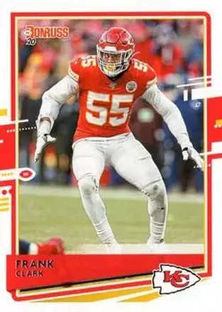 2020 Donruss #7 - Frank Clark - Kansas City Chiefs