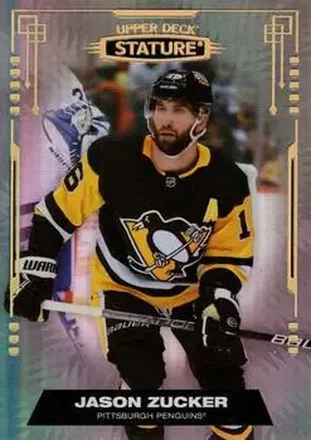 2021-22 Upper Deck Stature #12 - Jason Zucker - Pittsburgh Penguins