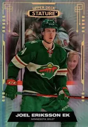 2021-22 Upper Deck Stature #14 - Joel Eriksson Ek - Minnesota Wild