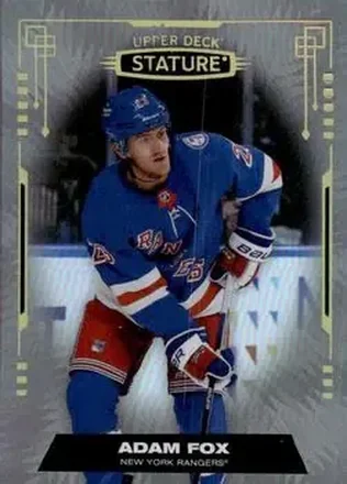 2021-22 Upper Deck Stature #16 - Adam Fox - New York Rangers