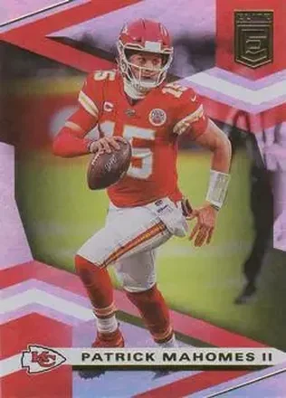 2020 Donruss Elite #1 - Patrick Mahomes II - Kansas City Chiefs