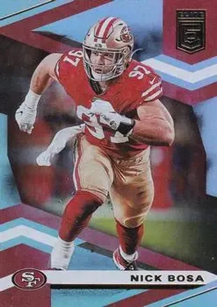 2020 Donruss Elite #6 - Nick Bosa - San Francisco 49ers