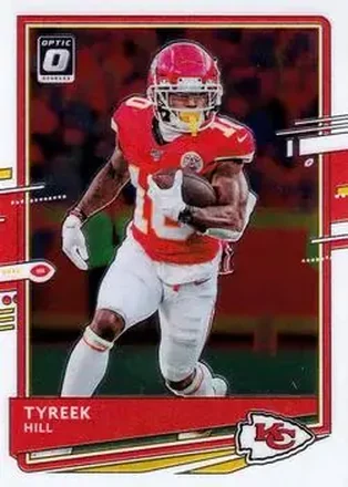 2020 Donruss Optic #2 - Tyreek Hill - Kansas City Chiefs