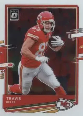 2020 Donruss Optic #3 - Travis Kelce - Kansas City Chiefs