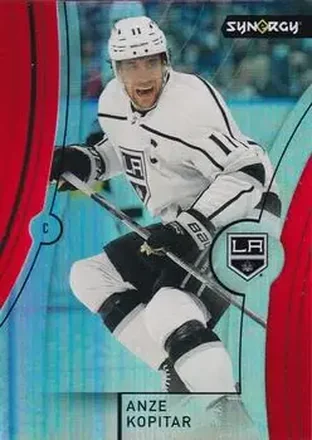 2021-22 Upper Deck Synergy - Red #14 - Anze Kopitar - Los Angeles Kings