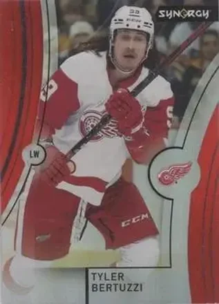 2021-22 Upper Deck Synergy - Red #20 - Tyler Bertuzzi - Detroit Red Wings