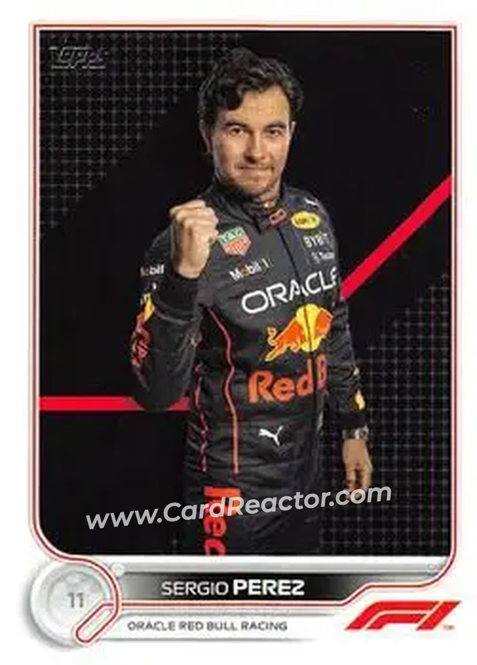 2022 Topps Formula 1 #21 - Sergio Perez - Oracle Red Bull Racing - Front