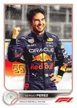 2022 Topps Formula 1 feature card