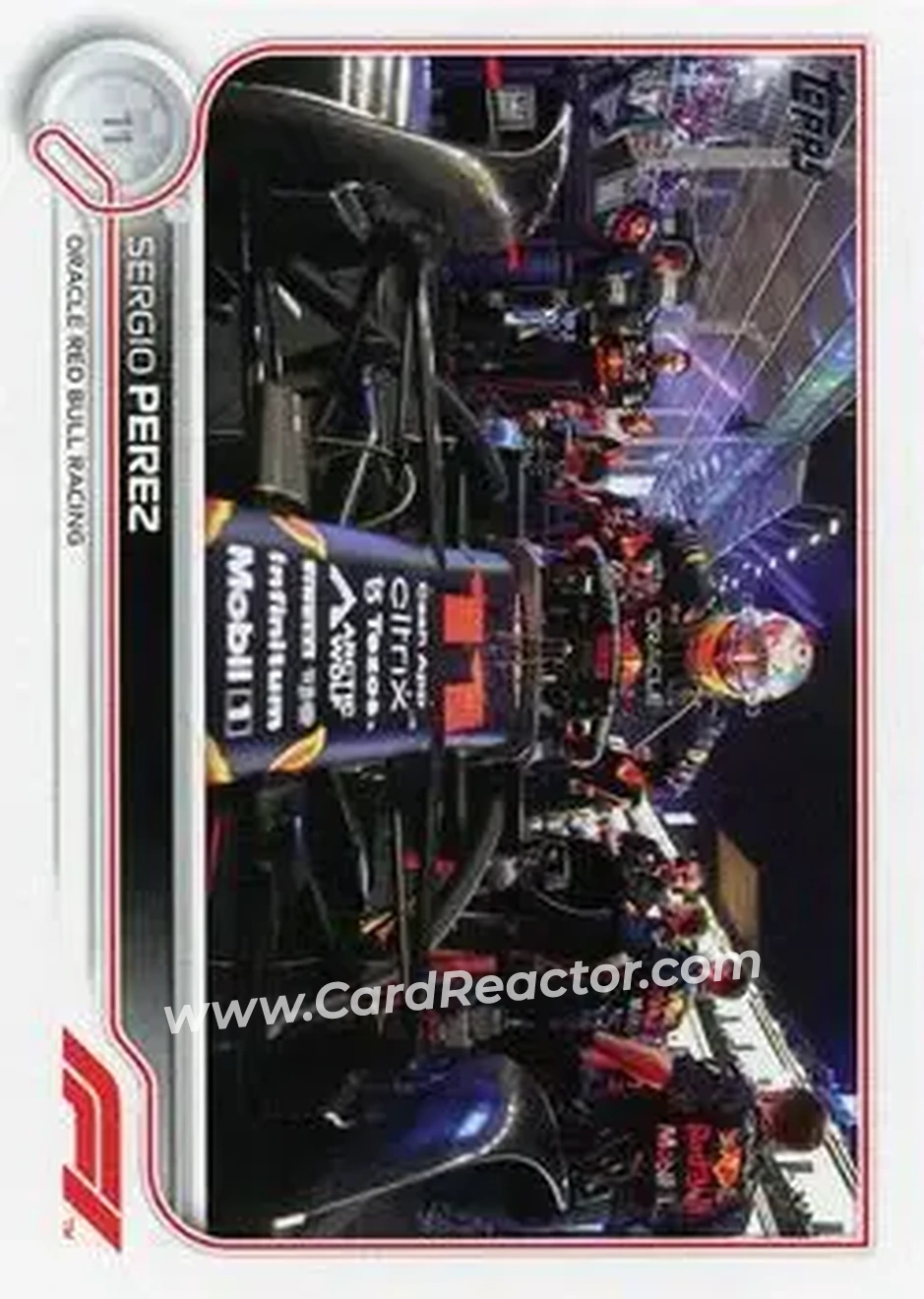 2022 Topps Formula 1 #23 - Sergio Perez - Oracle Red Bull Racing - Front