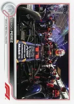 2022 Topps Formula 1 feature card