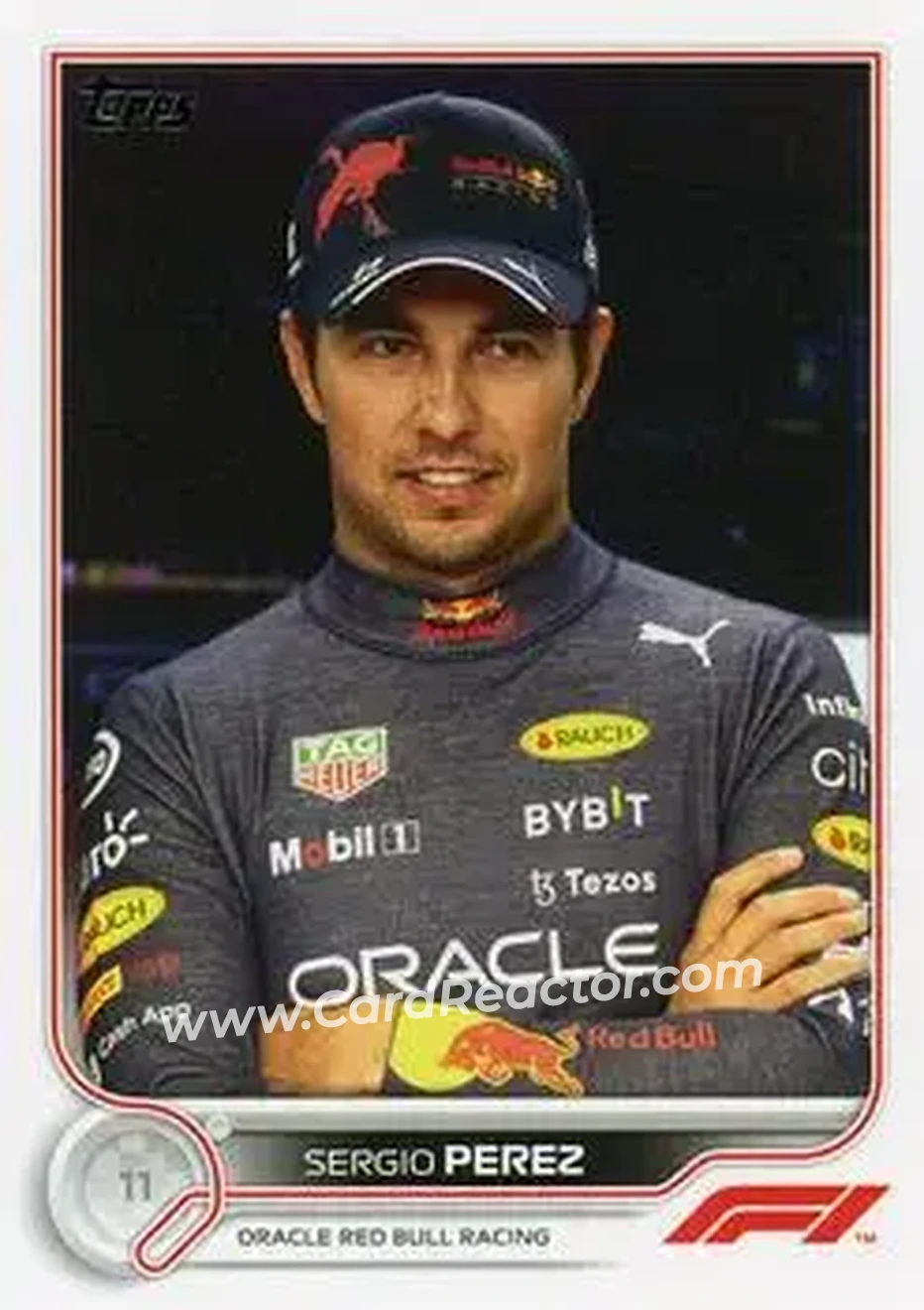 2022 Topps Formula 1 #24 - Sergio Perez - Oracle Red Bull Racing - Front