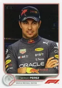 2022 Topps Formula 1 feature card