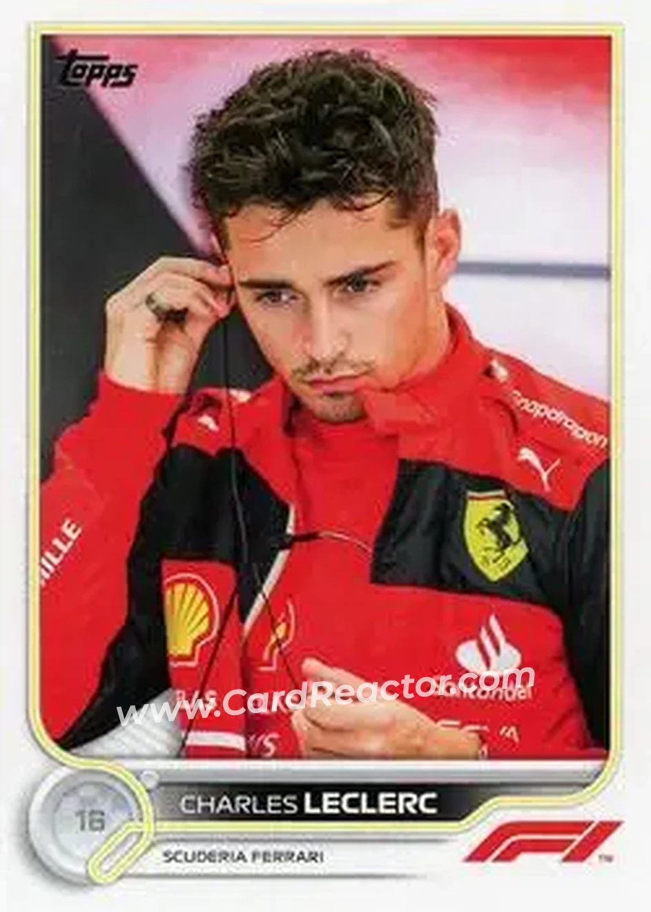 2022 Topps Formula 1 #26 - Charles Leclerc - Scuderia Ferrari - Front